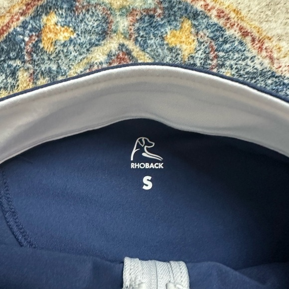 Rhoback NWT Performance Q-Zip Golf Shirt Small - Picture 3 of 6